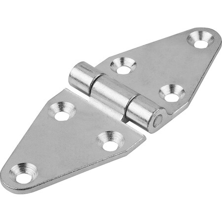 Kipp Hinge Maintenance-Free Form:A 140X50, Steel Galvanized, A1=39, A2=39, A3=70, A4=70 K1141.06707050